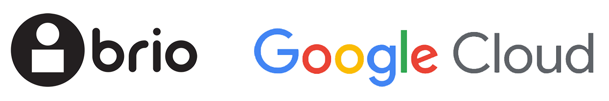 Brio + google logo